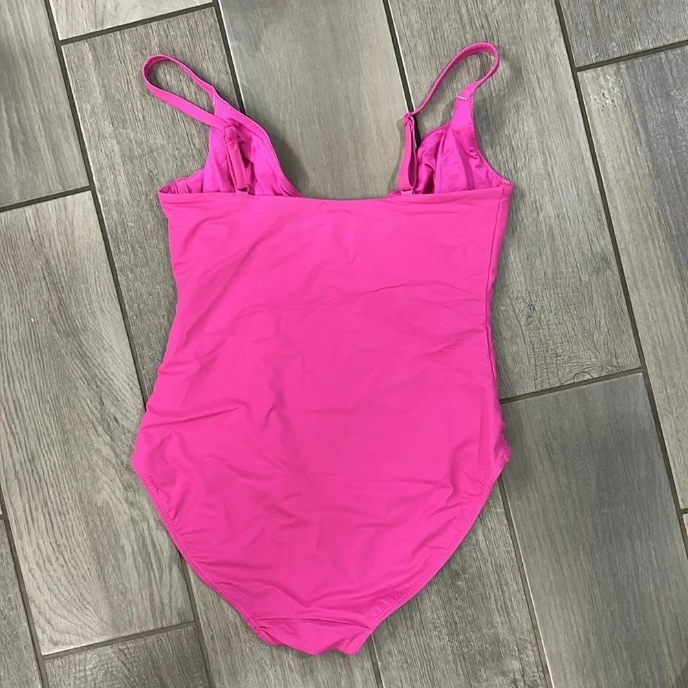 Popilush Shapewear Plunging V Slimming One-Piece Swimsuit Xlarge
